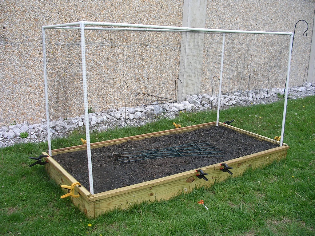 Raised Planting Bed Pvc Structure Hexhound